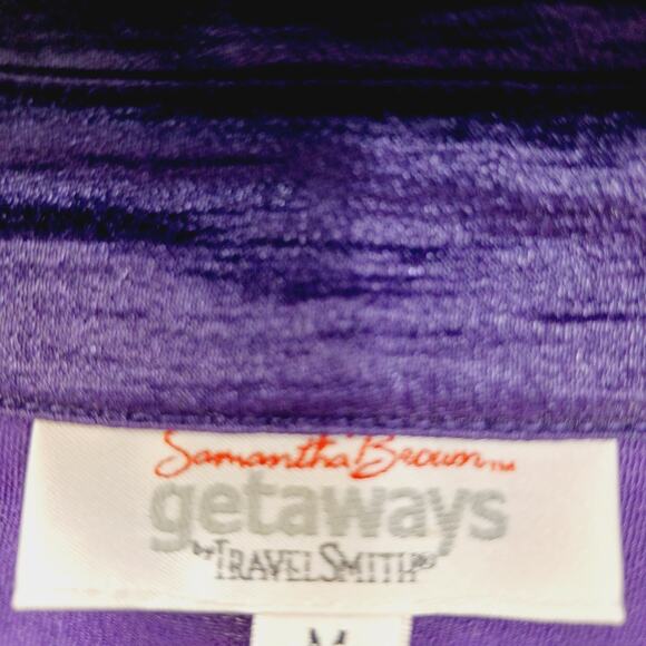 Jacket Size M Preppy Revival Jacket Hidden Pockets Mother of Pearl Quiet Luxury - Picture 16 of 16